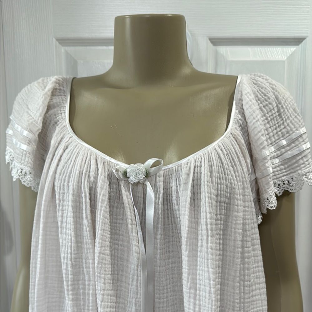KASSALTY NIGHTGOWN. LIGHT PINK.